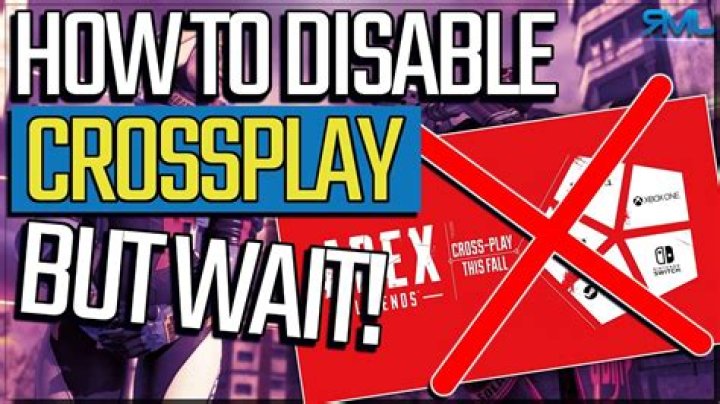 Apex legends how to disable crossplay