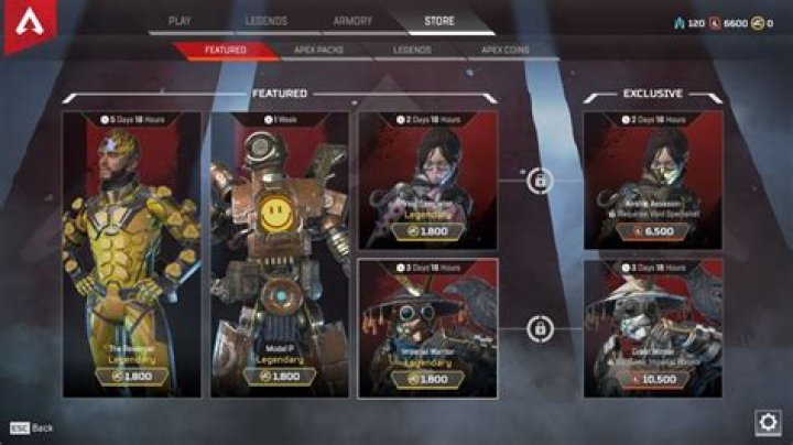 Apex legends how to earn legend tokens