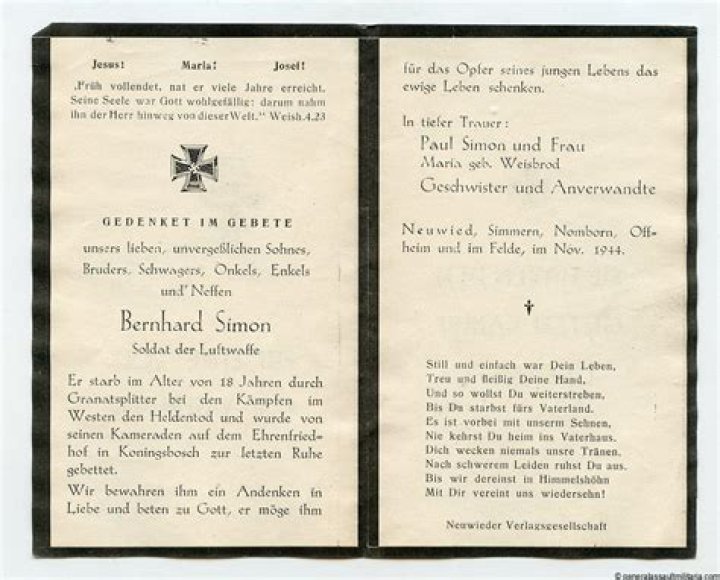 Bernhard Simon Fortune