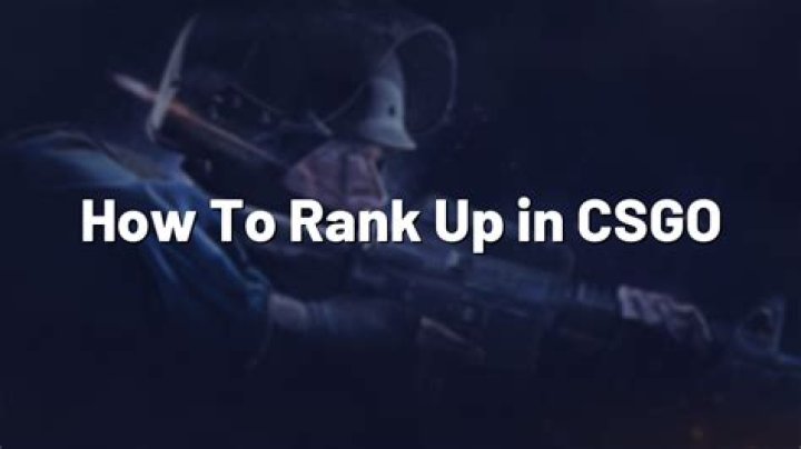 Csgo how to rank up