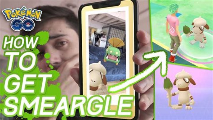 How do i get a smeargle in pokemon go
