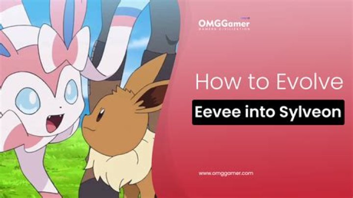How do you evolve eevee into sylveon in pokemon go