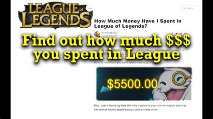 How much money have i spent on csgo