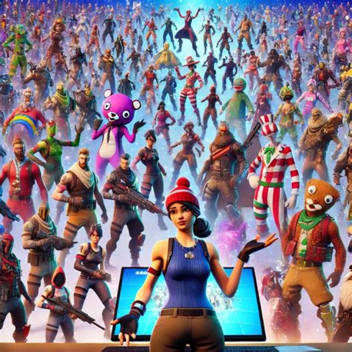 How much skins are in fortnite
