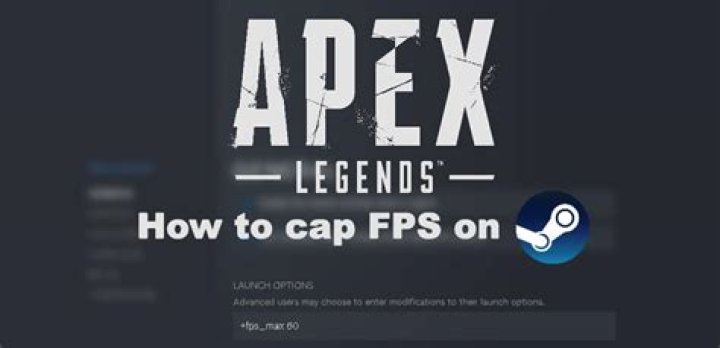 How to cap apex legends fps