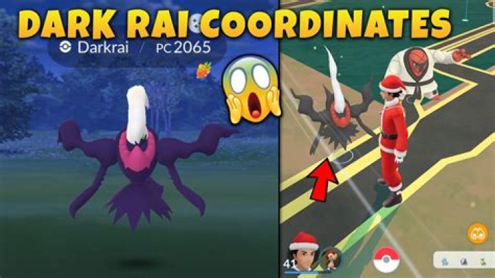 How to catch darkrai pokemon go