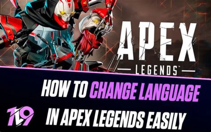 How to change your language on apex legends ps4