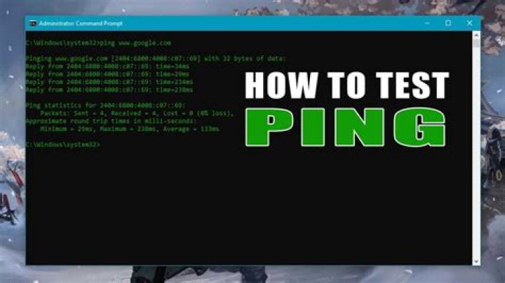 How to check ping pubg