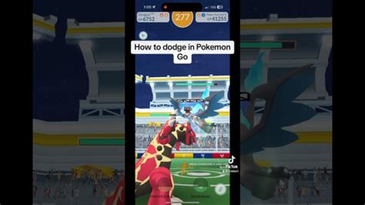 How to dodge in pokemon go