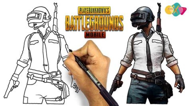 How to draw pubg