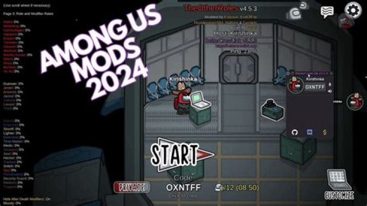 How to get among us mods pc