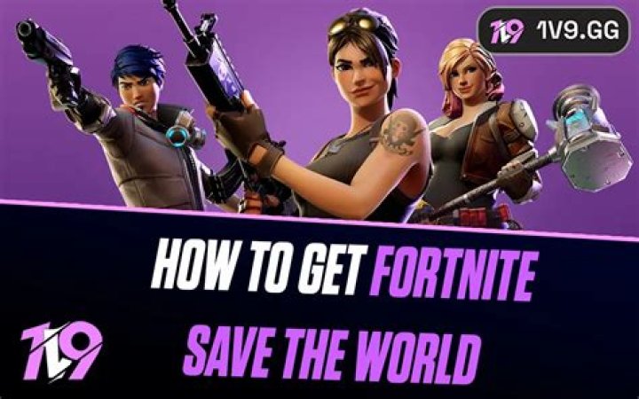 How to get fortnite save the world