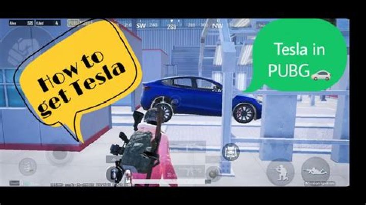 How to get tesla in pubg