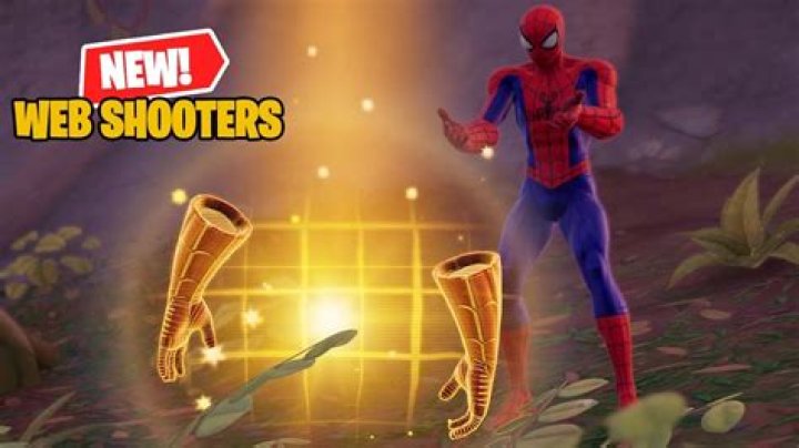 How to get web shooters fortnite