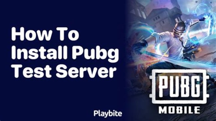 How to install pubg test server