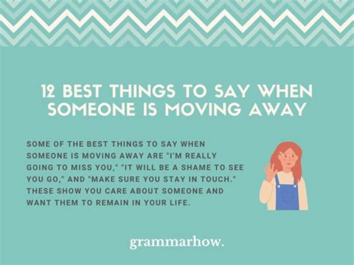 How to keep in touch with a friend who’s moving away