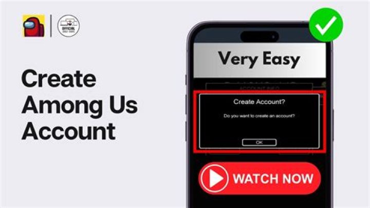 How to make among us account