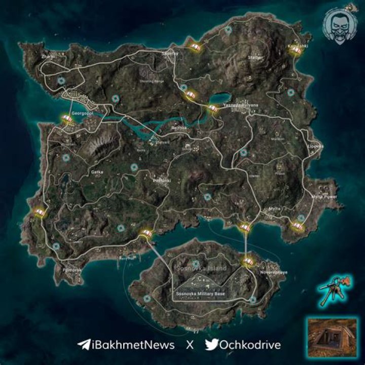 How to play on new pubg map