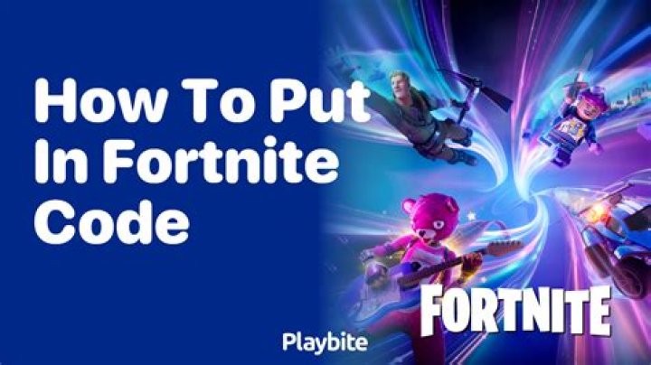How to redeem a fortnite code