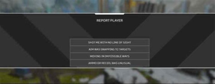 How to report cheaters in apex legends