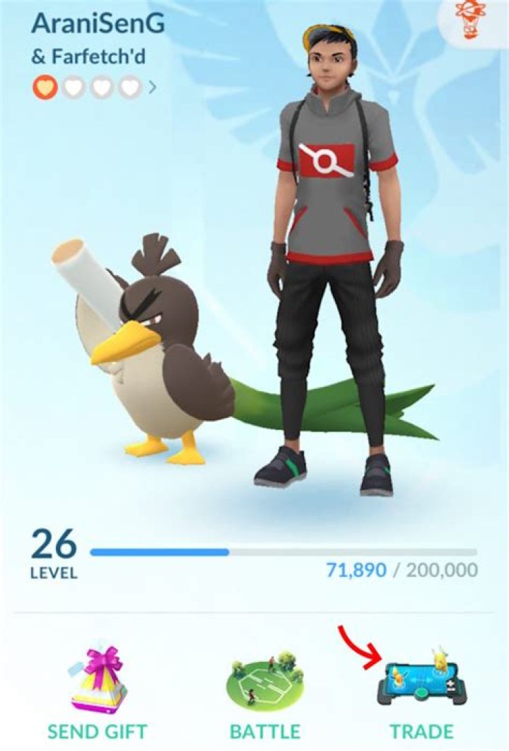 How to trade in pokemon go