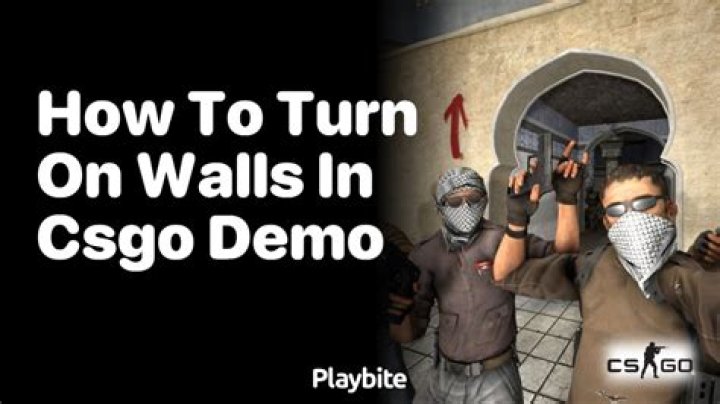 How to turn on walls in csgo