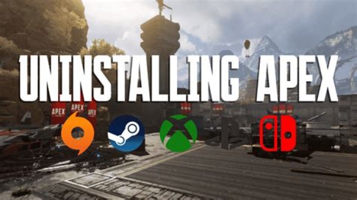How to uninstall apex legends