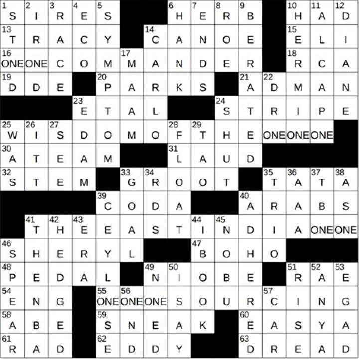 Kid who rode diablo crossword clue