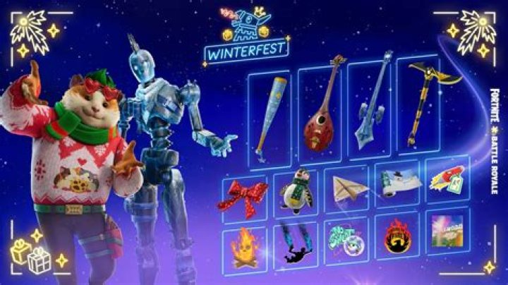 What is in each fortnite present
