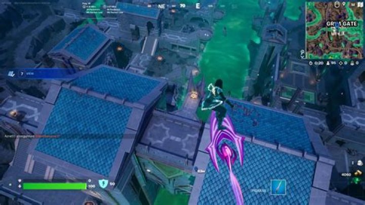 What is zero point dashing in fortnite