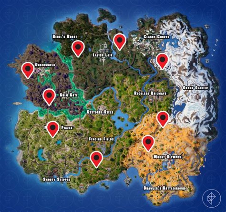 Where are the hidden bunkers in fortnite