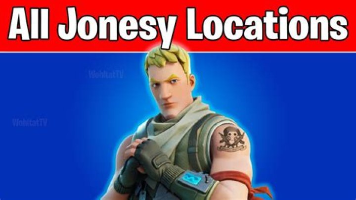 Where is jonesy in fortnite