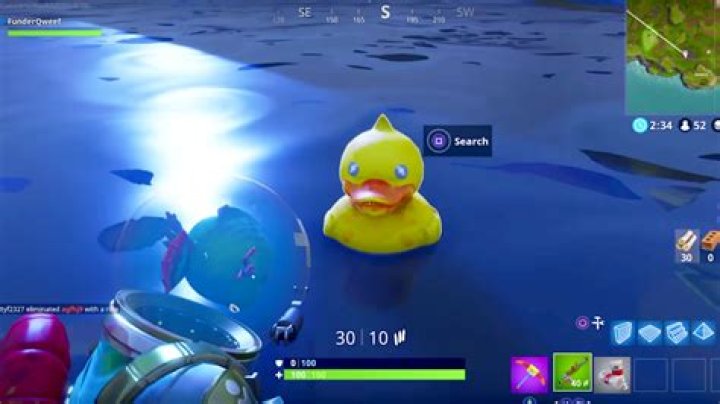 Where to place rubber ducks fortnite