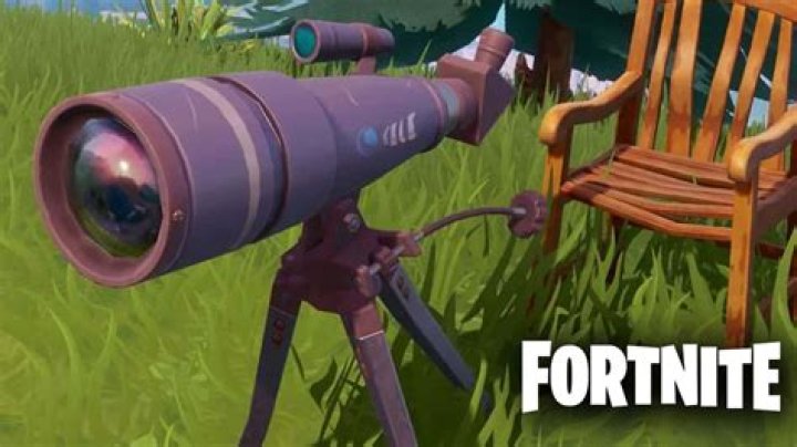 Where to repair damaged telescopes in fortnite